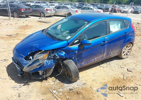 2019 Ford Fiesta Se из США, поврежденный, VIN 3FADP4EJ3KM154438